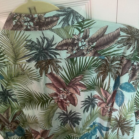 Tori Richard Hawaiian Shirt Cotton Lawn Floral Multicolor Button Up Men's XL - Picture 5 of 6